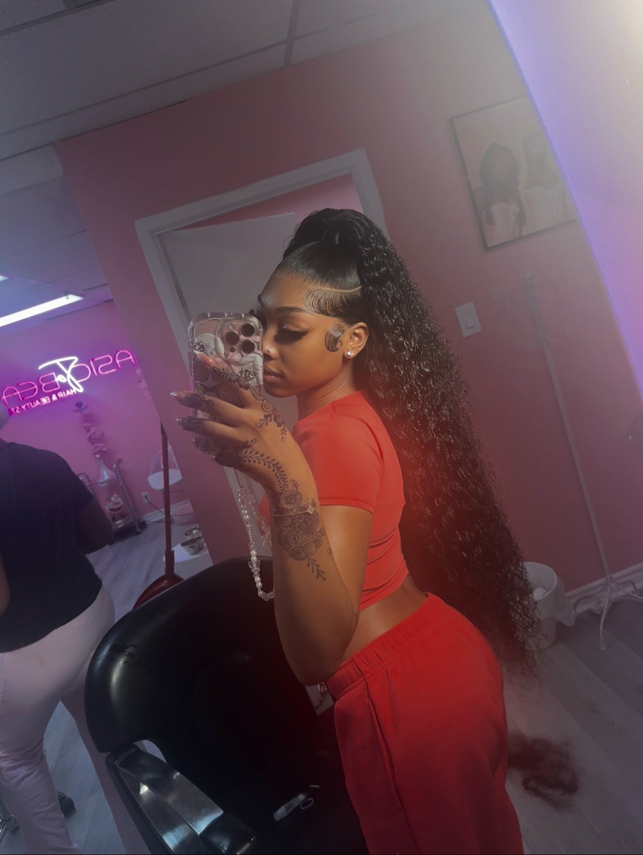Burmese Curly Frontal wig